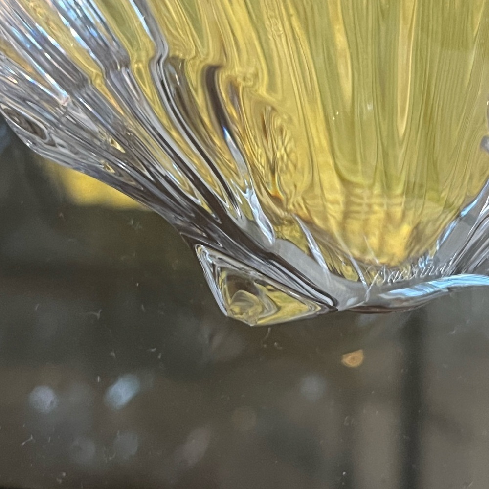 Baccarat shell paperweight and Baccarat candy dish 💎💎💎💎💎 - Picture 8 of 12